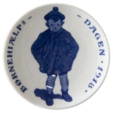 1918 Royal Copenhagen, Child Welfare Day plate