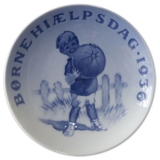 1936 Royal Copenhagen, Child Welfare Day plate