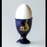 Ravn Cobalt Blue Easter Egg Cup 1982