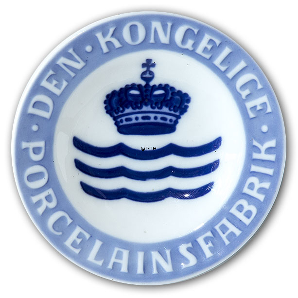 Royal Copenhagen Mindeplatte Den kongelige porcelainsfabrik nr. 191