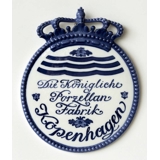 Royal Copenhagen Dealersign - Die königliche Porzellan Fabrik Kopenhagen  (ca. 1906)