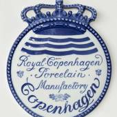 Royal Copenhagen Handlerskilt - Royal Copenhagen Porcelain Manufactory Cope...