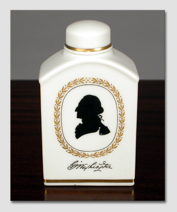 Krukke med låg. USA Uafhængighed 1776-1976, Royal Copenhagen