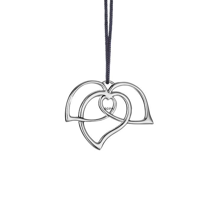 Karen Blixen's Jul, hjerter, forsølvet