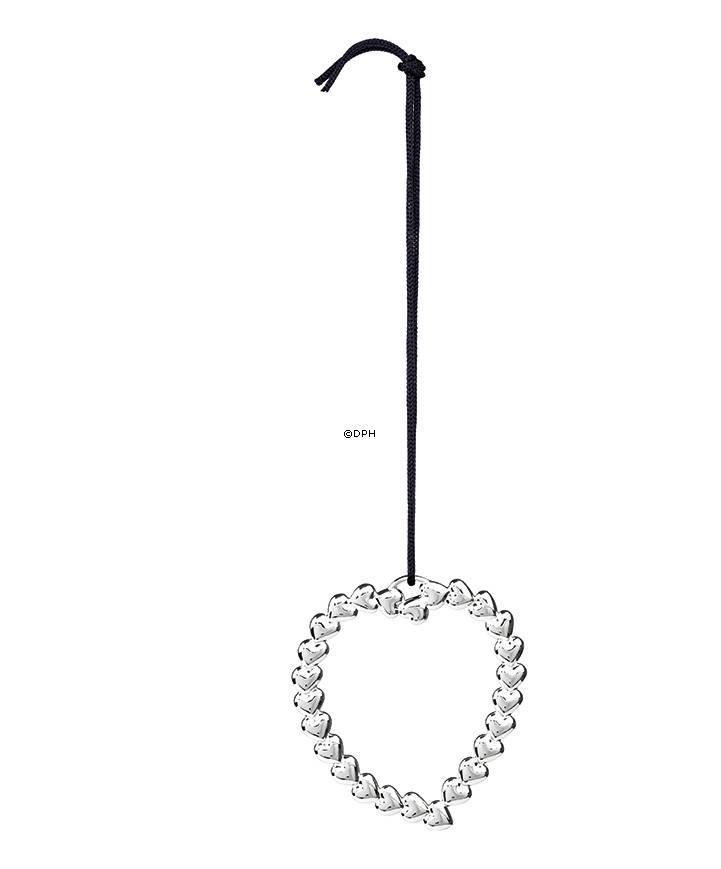 Karen Blixen's Jul, hjertekrans, forsølvet