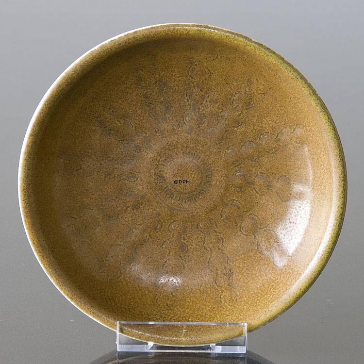 Royal Copenhagen stentøjsskål designet af Gerd Bøgelund