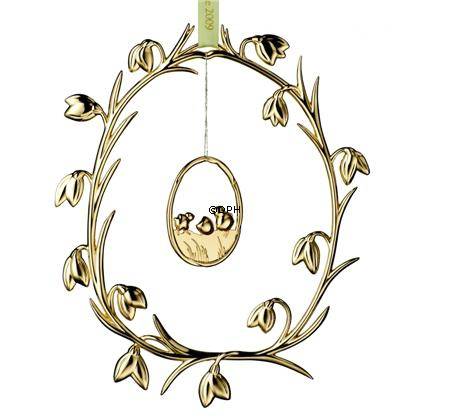 Karen Blixen's Påske, påskeuro, kyllinger, forgyldt