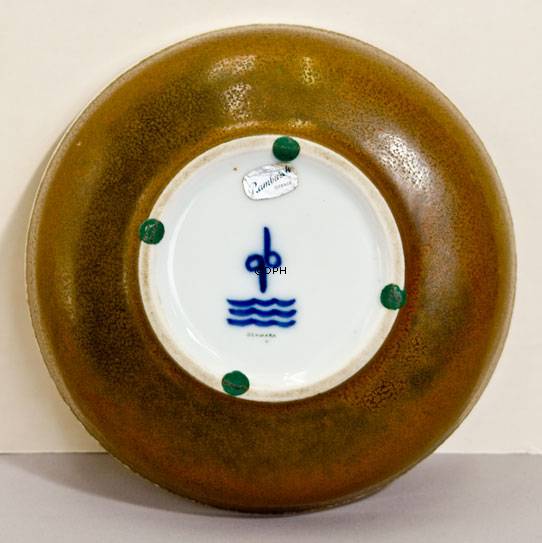 Royal Copenhagen stentøjsskål designet af Gerd Bøgelund