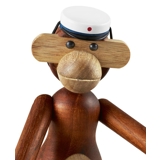 Student's cap to small Kay Bojesen Monkey, blue