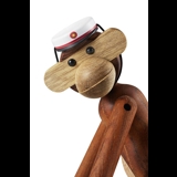 Student's cap to medium Kay Bojesen Monkey, red