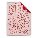 Kay Bojesen blanket, red