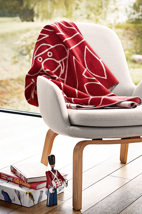 Kay Bojesen plaid, rød