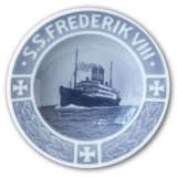 Royal Copenhagen Memorial Plate S.S.Frederik VIII