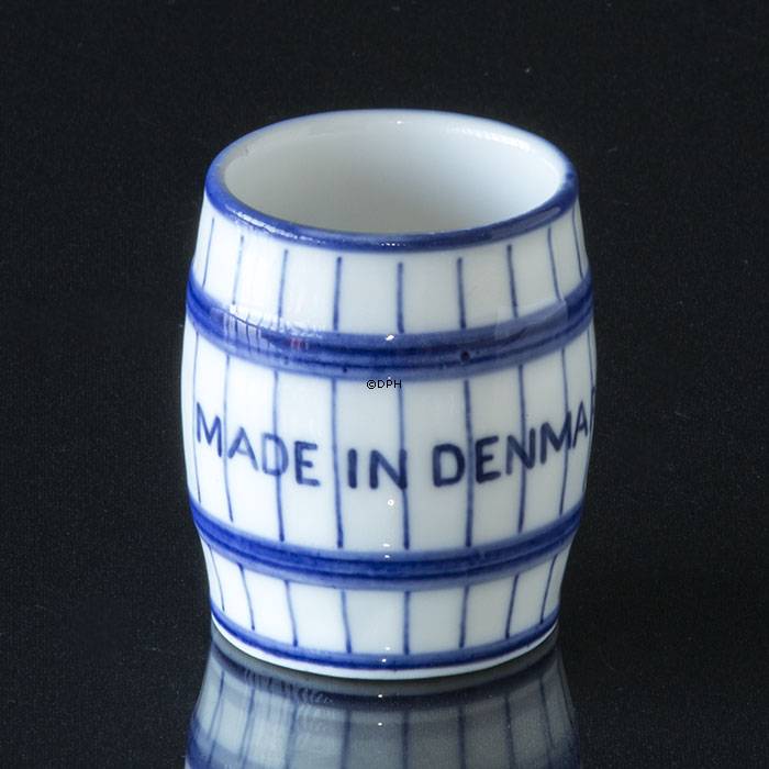 Lille vase, Tønde, made in Denmark, Royal Copenhagen 6cm (1870-1893)