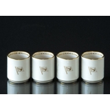 Egg cup, Greek Gods set of 4 pcs.