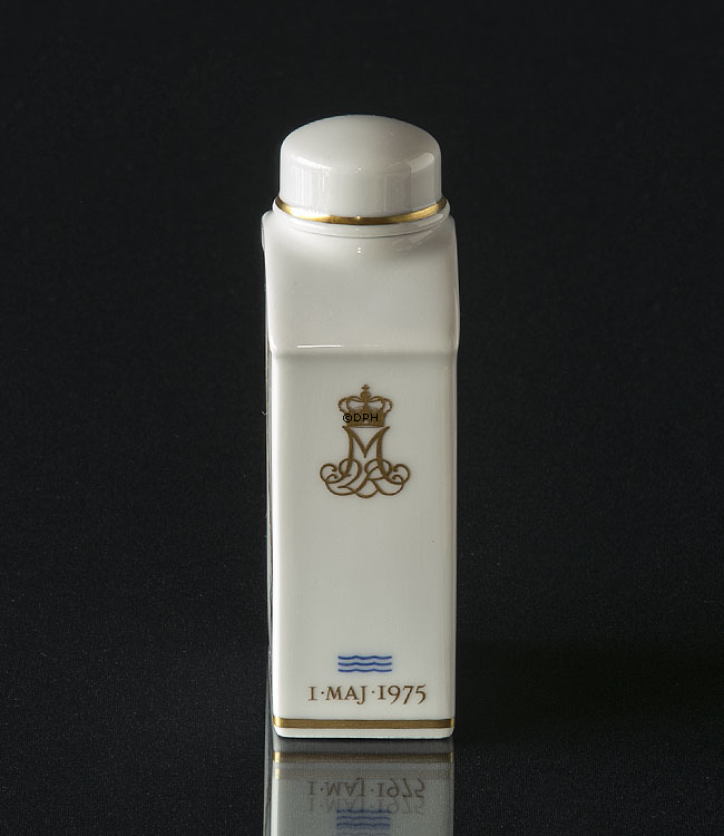 Lille Krukke med låg, Juliane Marie - Margrethe II, Royal Copenhagen