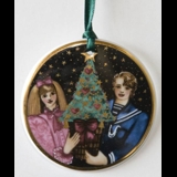 1996 Royal Copenhagen Ornament, Den Kære Familie