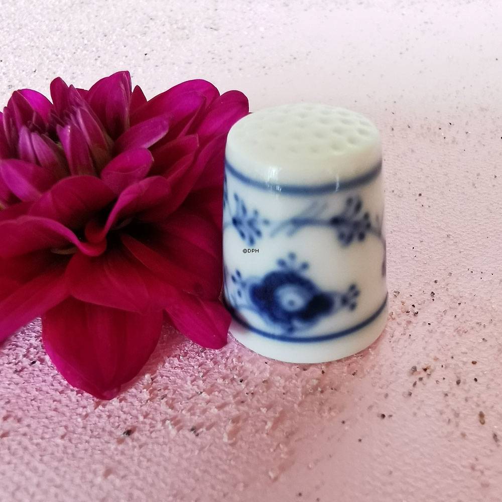 Royal Copenhagen Musselmalet riflet fingerbøl