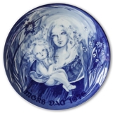 1976 Royal Heidelberg Muttertagsteller, Mutter mit Kind