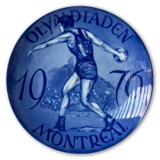 The Montreal Olympics 1976, plate, Royal Heidelberg