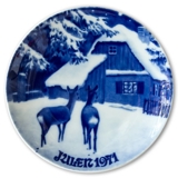 1971 Royal Heidelberg Christmas plate