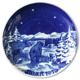 1979 Royal Heidelberg Christmas plate, Bear