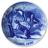 1993 Royal Heidelberg Christmas plate, Marten