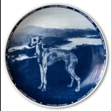 Riges dog plate Sighthound