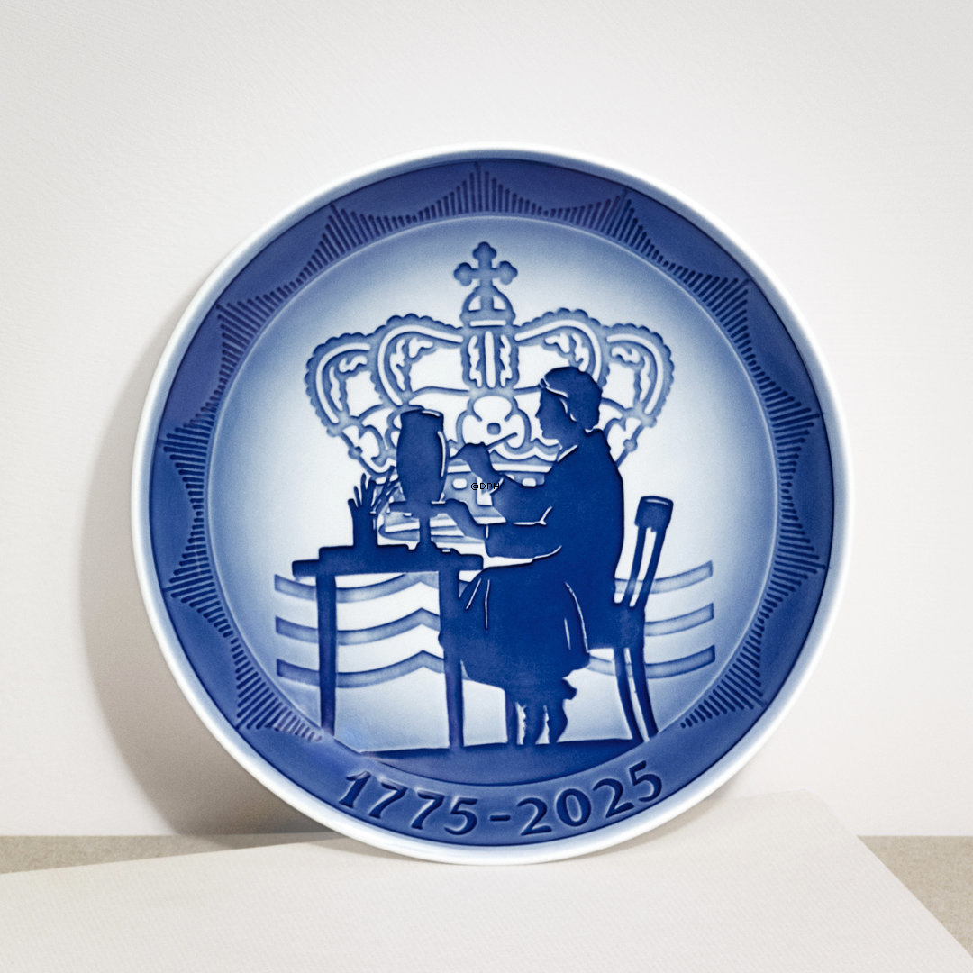 1775-2025 Royal Copenhagen Jubilæumsplatte, Royal Copenhagens 250-års jubilæum
