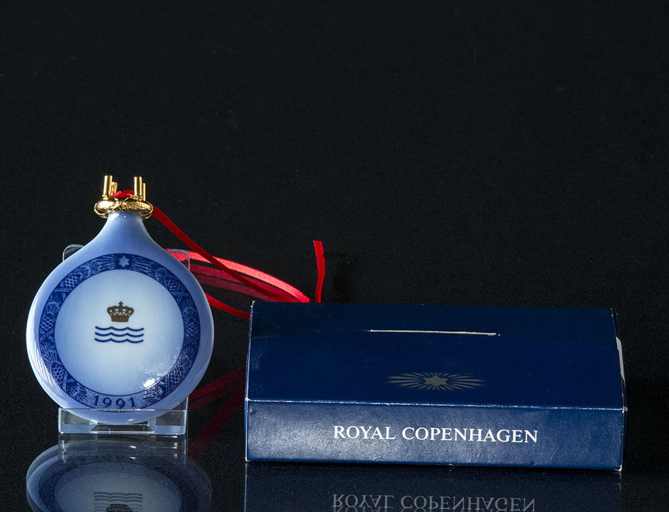 Royal Copenhagen Juledråbe 1991