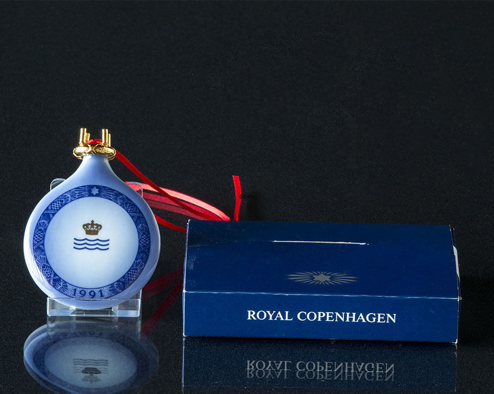 Royal Copenhagen Juledråbe 1991