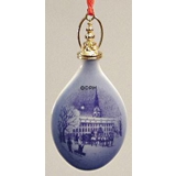 1992 Royal Copenhagen Ornament, Christmas Drop