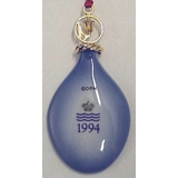 1994 Royal Copenhagen Ornament, Weihnachtstropfen