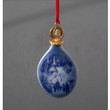 1997 Royal Copenhagen Ornament, Christmas Drop