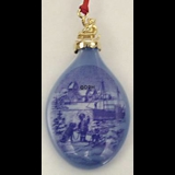 1998 Royal Copenhagen Ornament, Christmas Drop