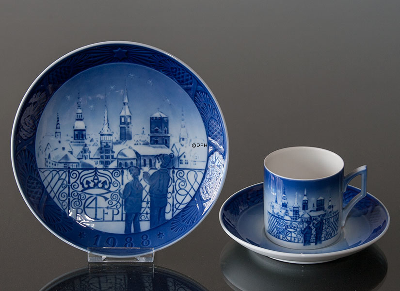 1988 Royal Copenhagen Julekop, Juleaften i København