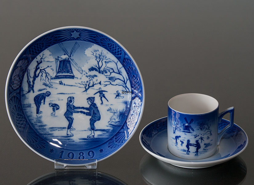 1989 Royal Copenhagen Julekop, Vinterleg ved Kastellet