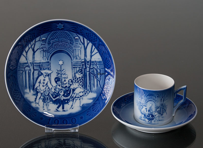 1990 Royal Copenhagen Julekop, Jul i Tivoli
