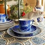 1995 Royal Copenhagen Weihnachtstasse, Weihnachten im Herrenhaus