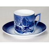 1999 Royal Copenhagen Julekop, Hjem med træet