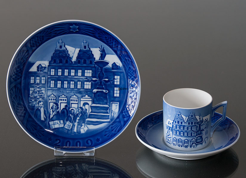 2009 Royal Copenhagen Julekop, Jul på Amagertorv