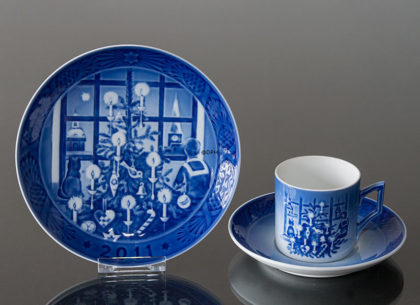 2011 Royal Copenhagen Julekop, Venter på julemanden