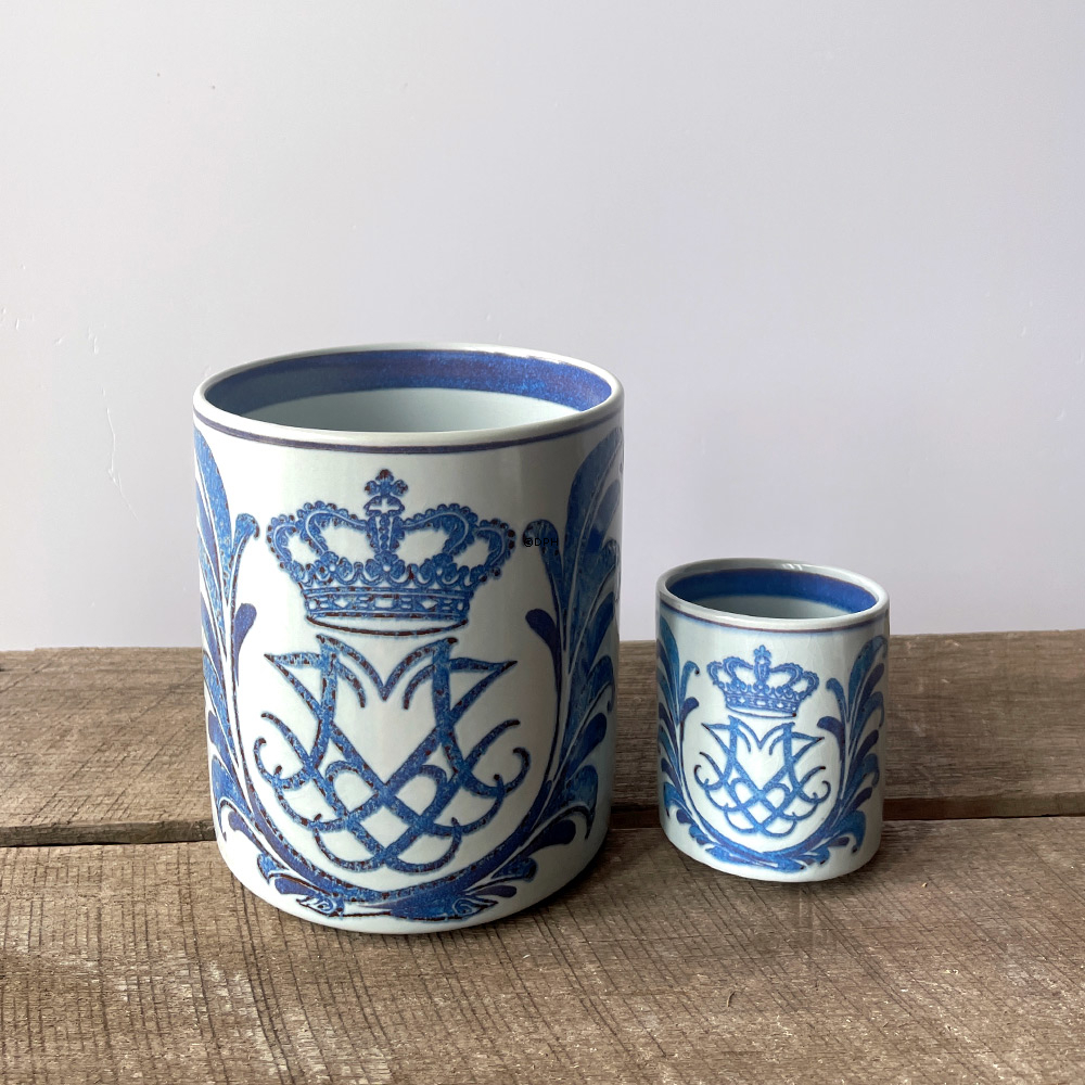 KÆMPE Krus, Dronning Margrethes bryllup 1967, Royal Copenhagen nr. 3115