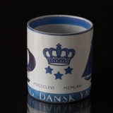 Mug Royal Danish Yacht Club no. 776-3135, Aluminia, Royal Copenhagen