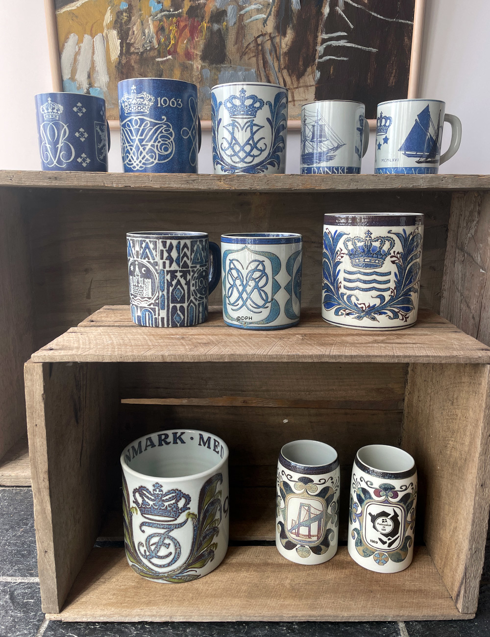 Krus med Ny Lillebæltsbro 21. oktober, Royal Copenhagen