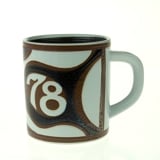 1978 Annual Mug, small, Royal Copenhagen