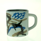 1993 Annual Mug, small, Royal Copenhagen