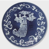 1972 Royal Copenhagen Muttertagsteller, orientalische Mutter