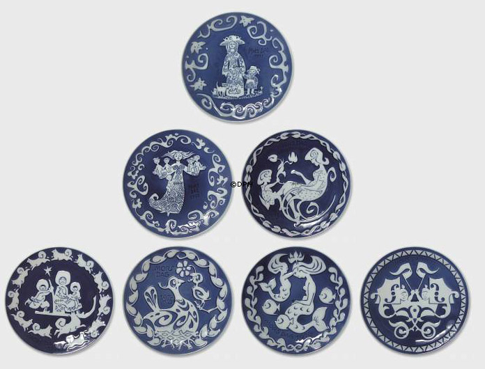 1972 Royal Copenhagen Mors dag platte, Orientalsk mor