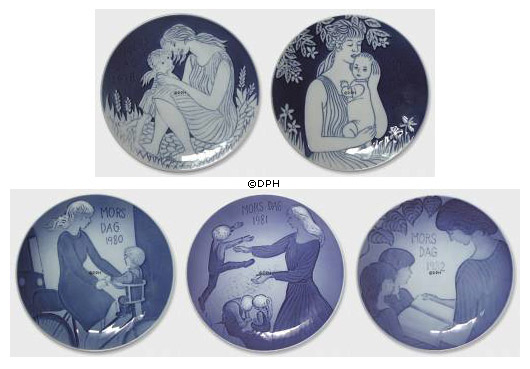 1978 Royal Copenhagen Mors dag platte, Moderrollen